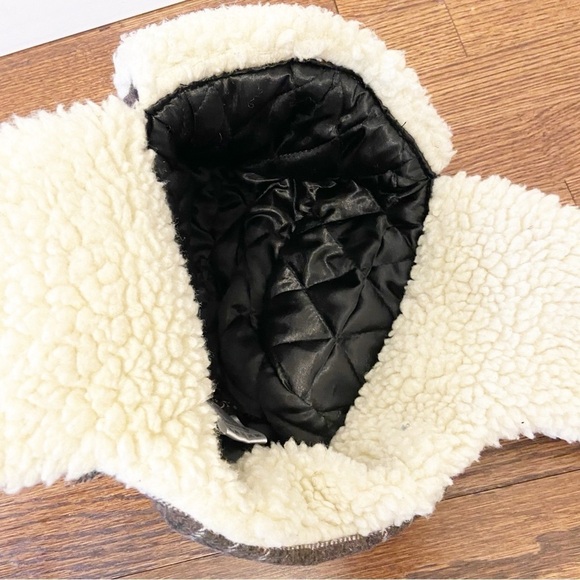 Stetson | Men's Plaid Sherpa Trapper Winter Hat One Size - Picture 8 of 11